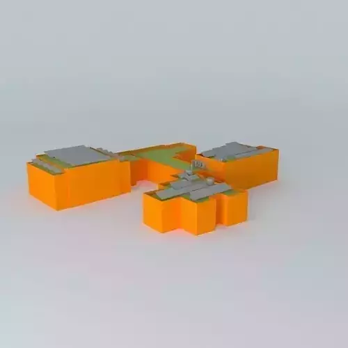 Jerusalem orange building