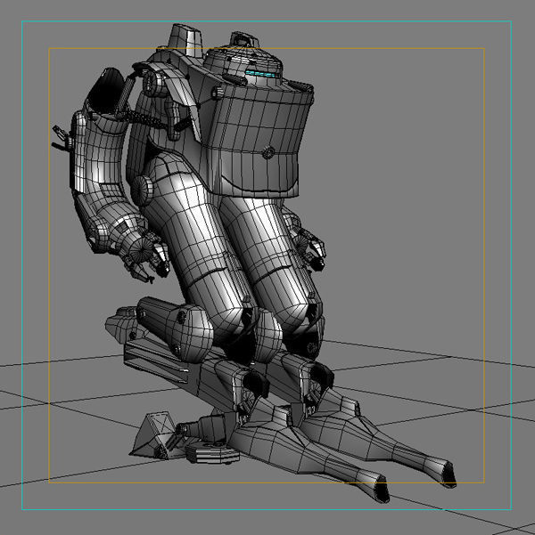 Robot 03 3D model_5