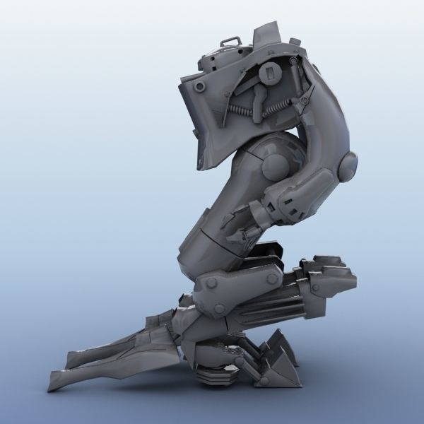 Robot 03 3D model_1