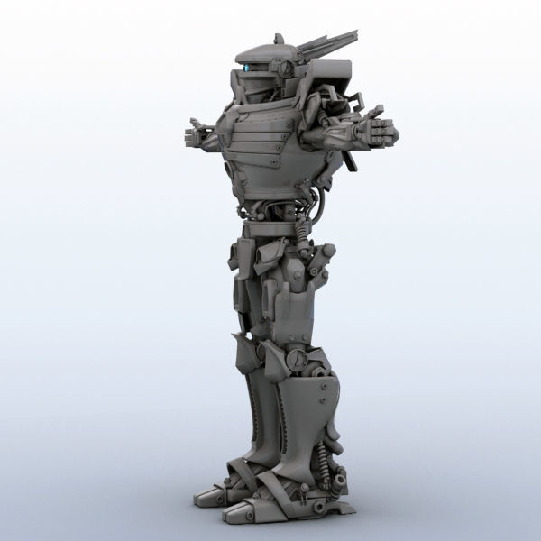 Robot 06 3D model_1