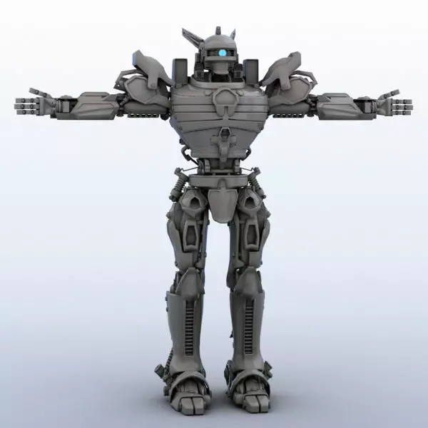Robot 06 3D model_0