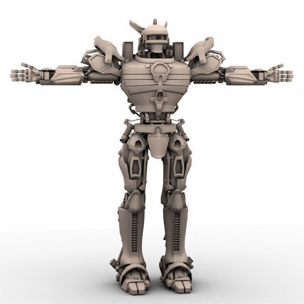 Robot 06 3D model_5