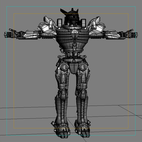 Robot 06 3D model_6
