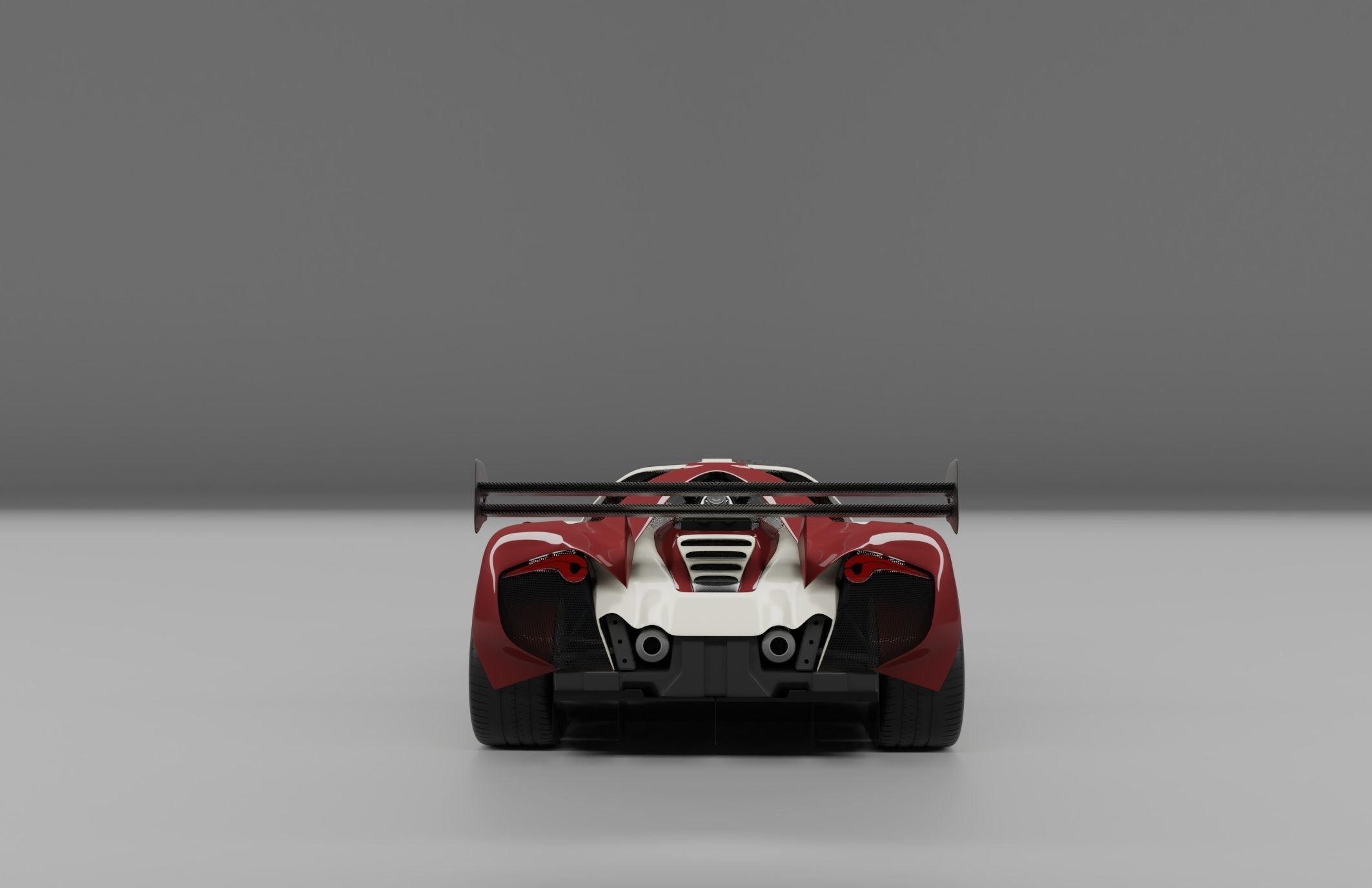 Lemsis v12 super sports racing car concept design 3D model_1