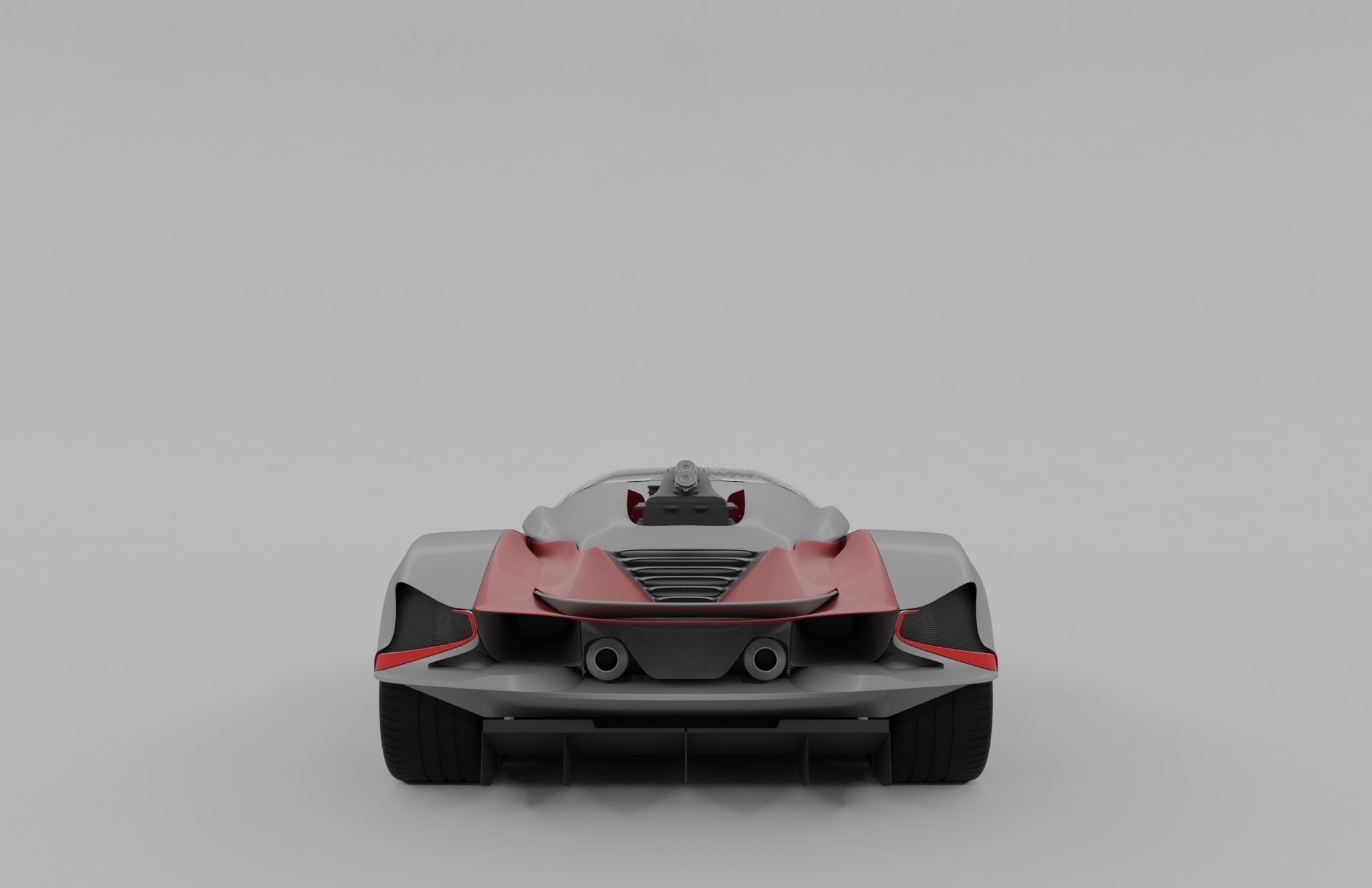 Lemsis Neo super sports racing car concept design 3D model_1