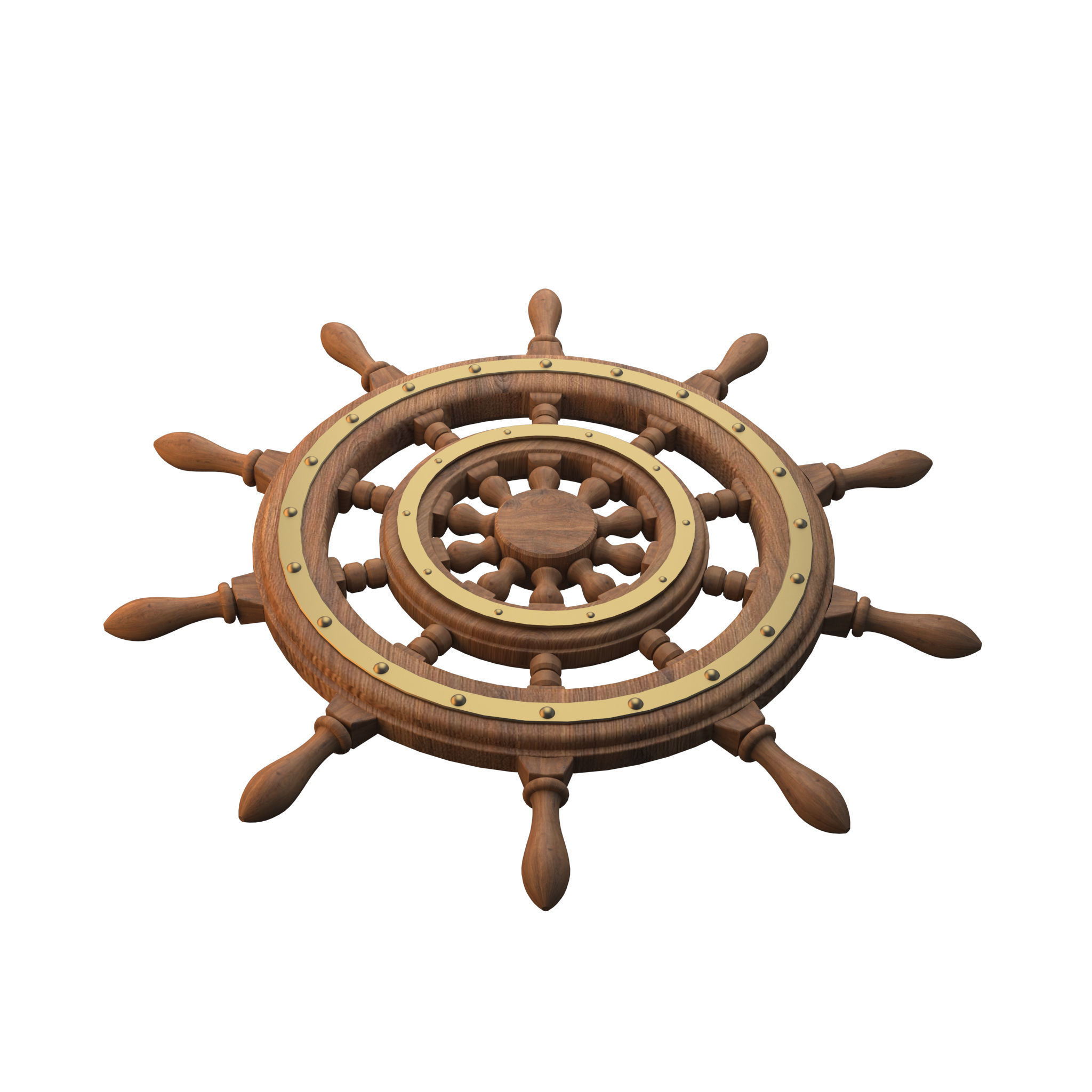 Sheep Wheel 3D model_3