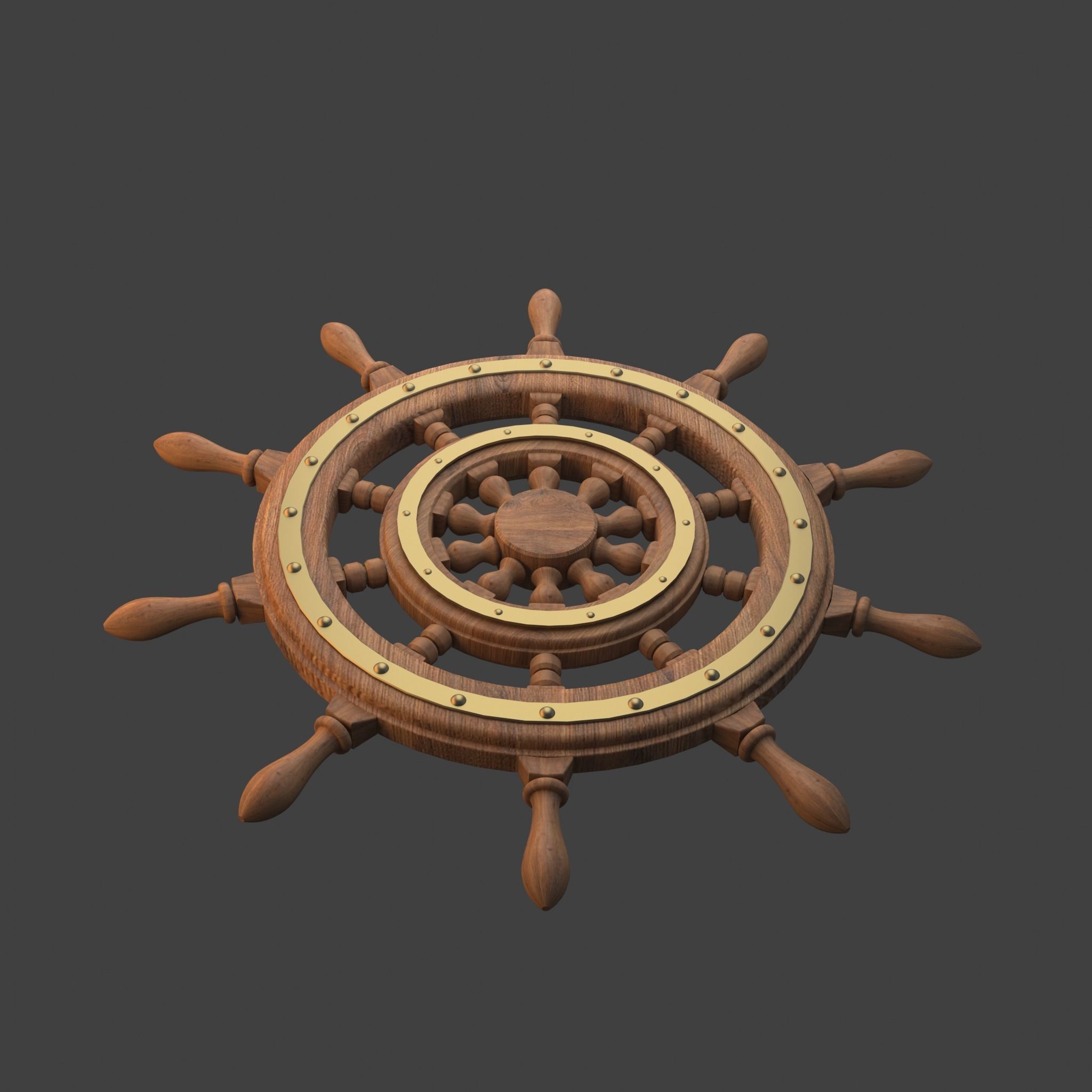 Sheep Wheel 3D model_9