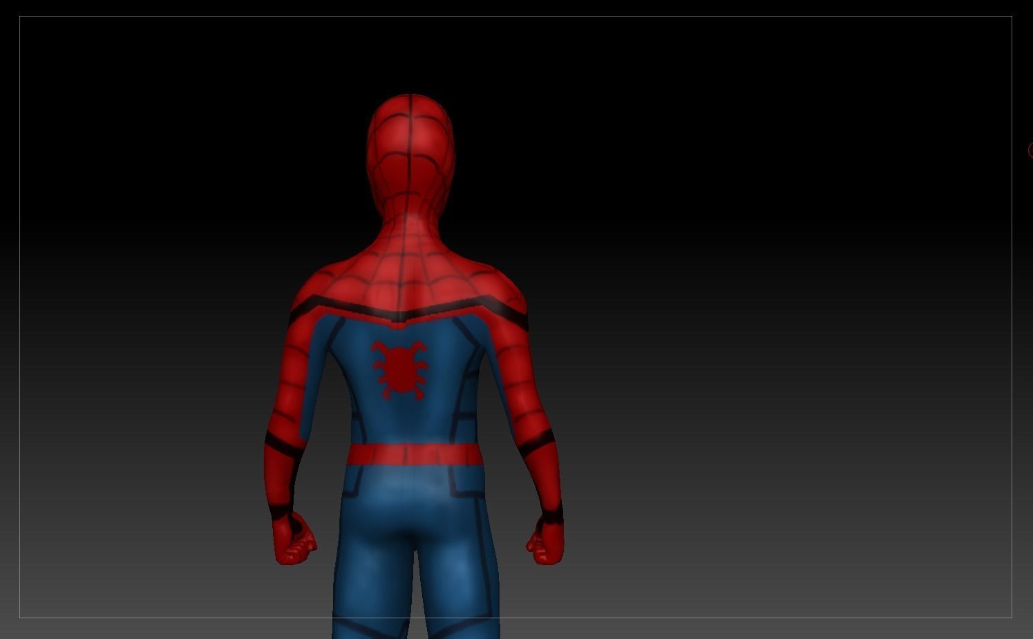 Spiderman - 3D figurine online 3D print model_4