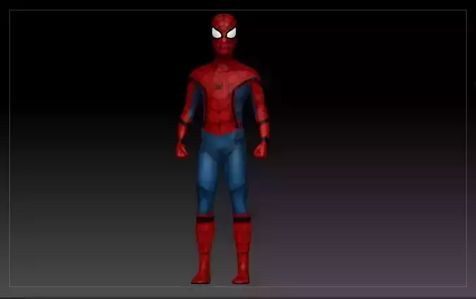 Spiderman - 3D figurine online 3D print model