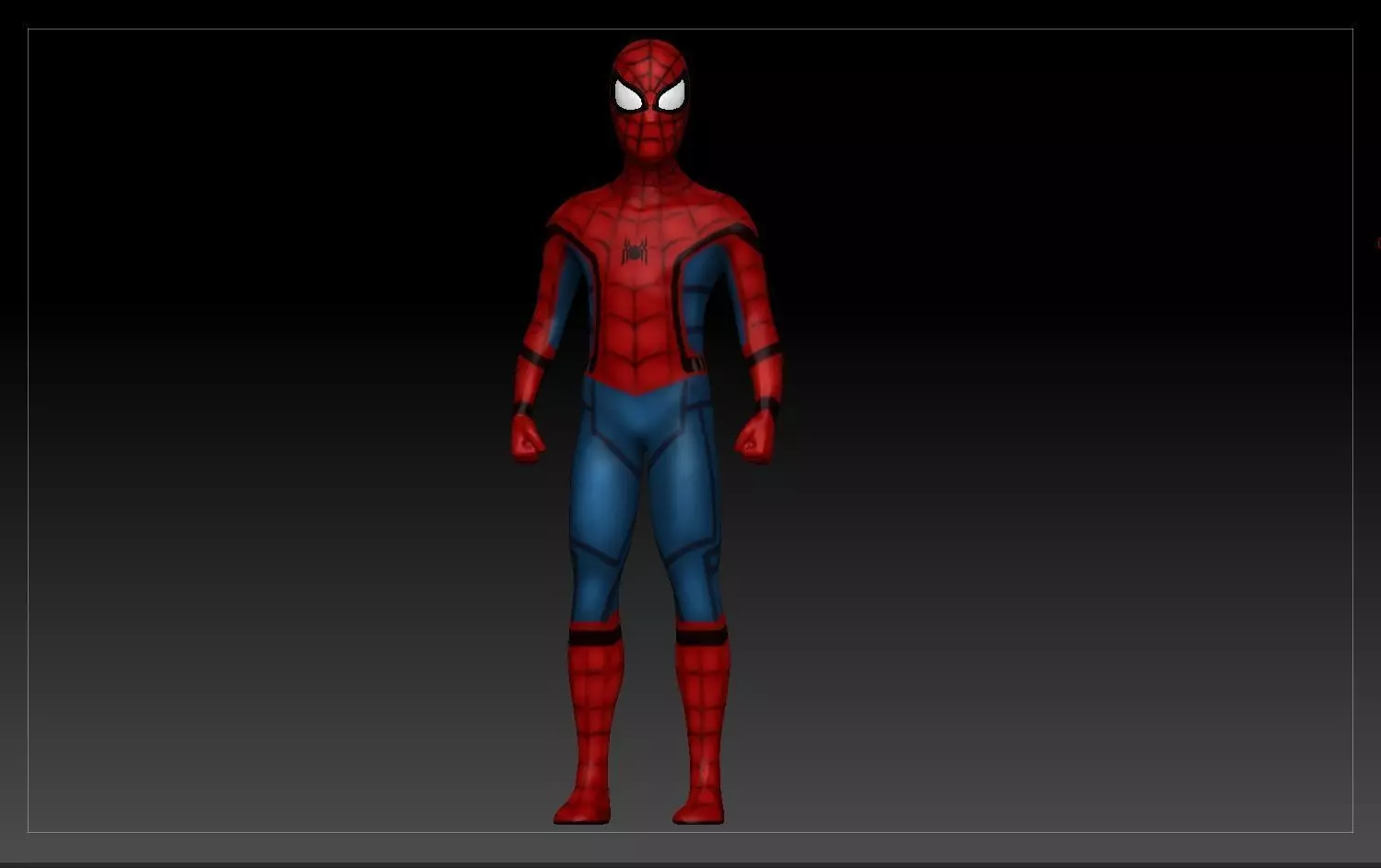 Spiderman - 3D figurine online 3D print model_0