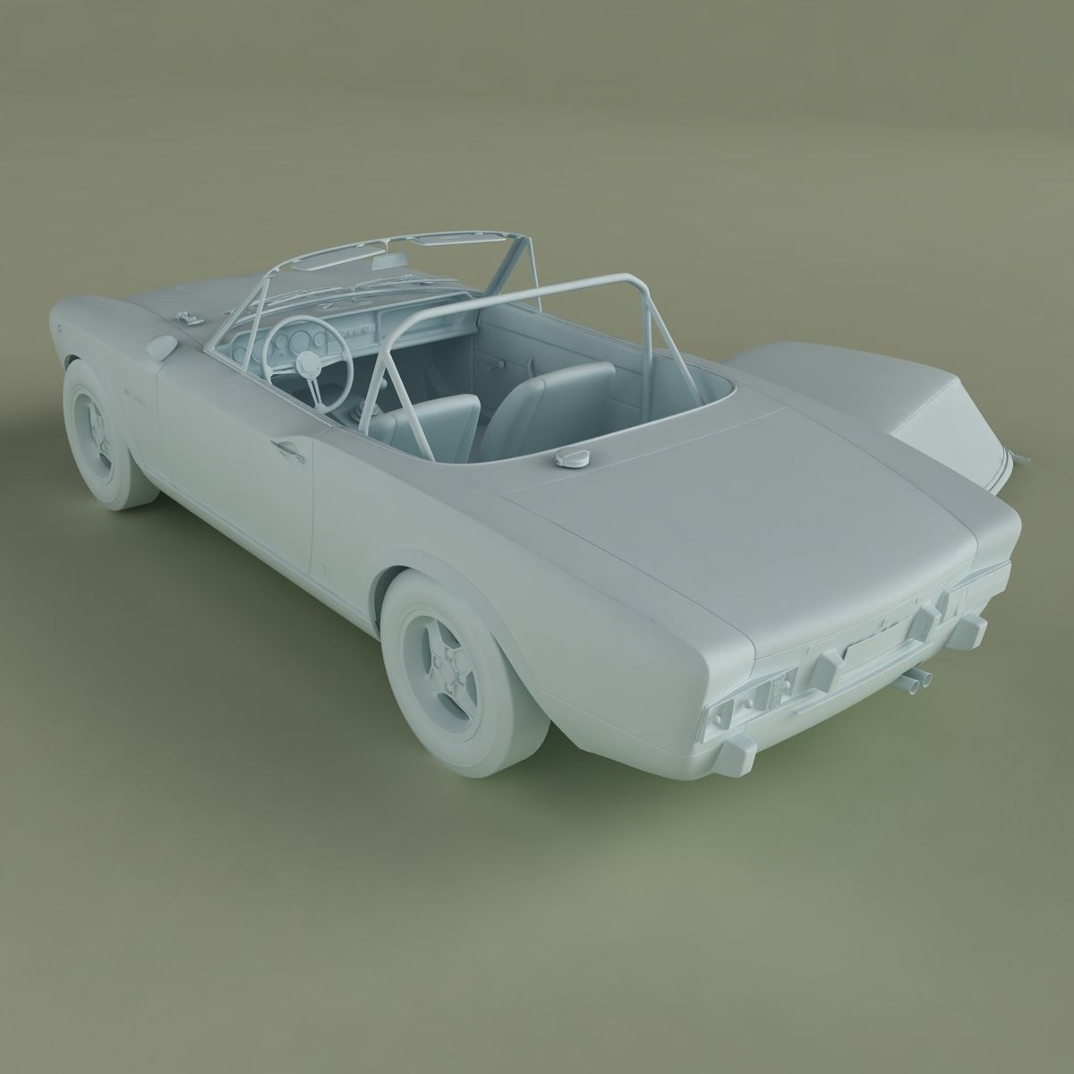 Fiat 124 Spider Abarth Rally 3D model_13