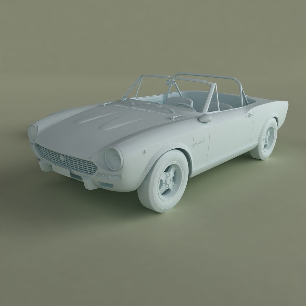 Fiat 124 Spider Abarth Rally 3D model_11