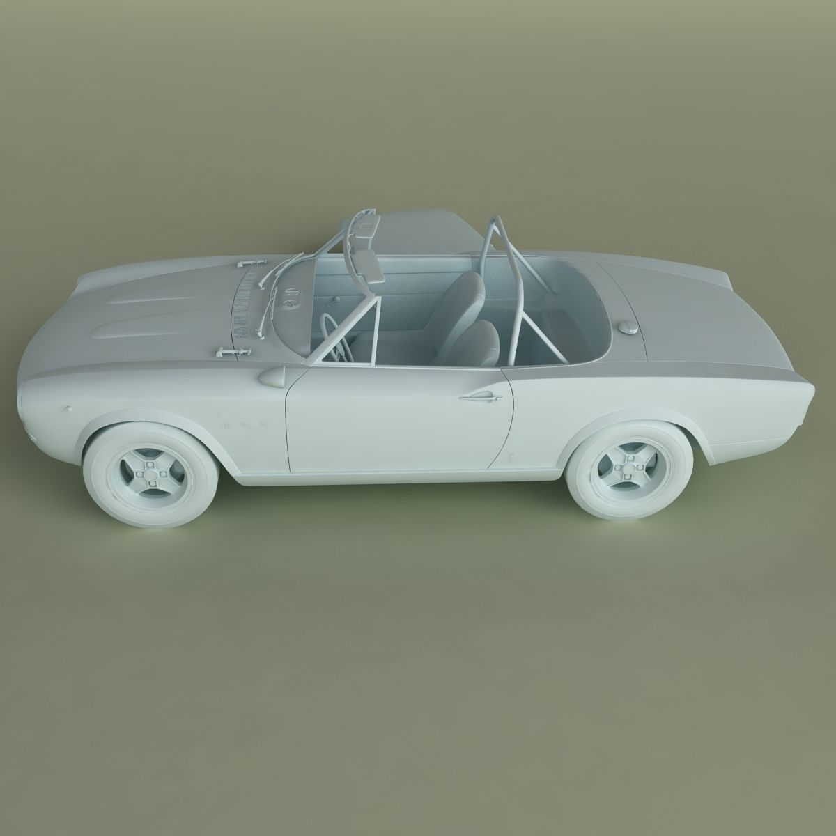 Fiat 124 Spider Abarth Rally 3D model_12