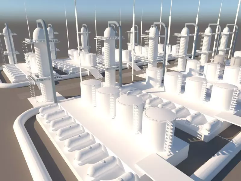 oil and gas 3D model_0