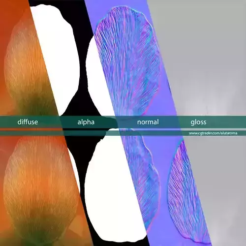 Tulips textures detailed all colors ReflGloss MetalnessRoughness Texture