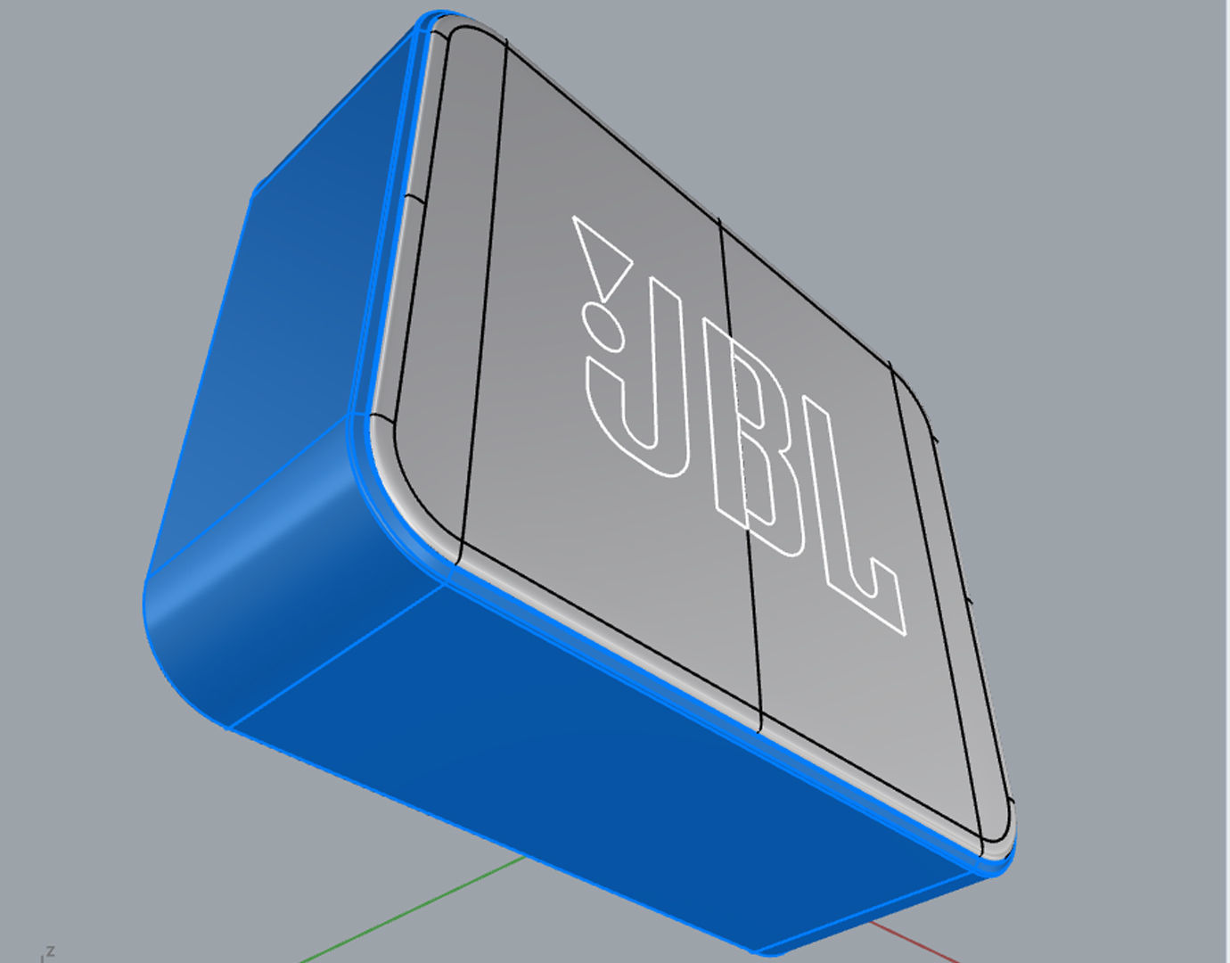 JBL GO2  3D model_23