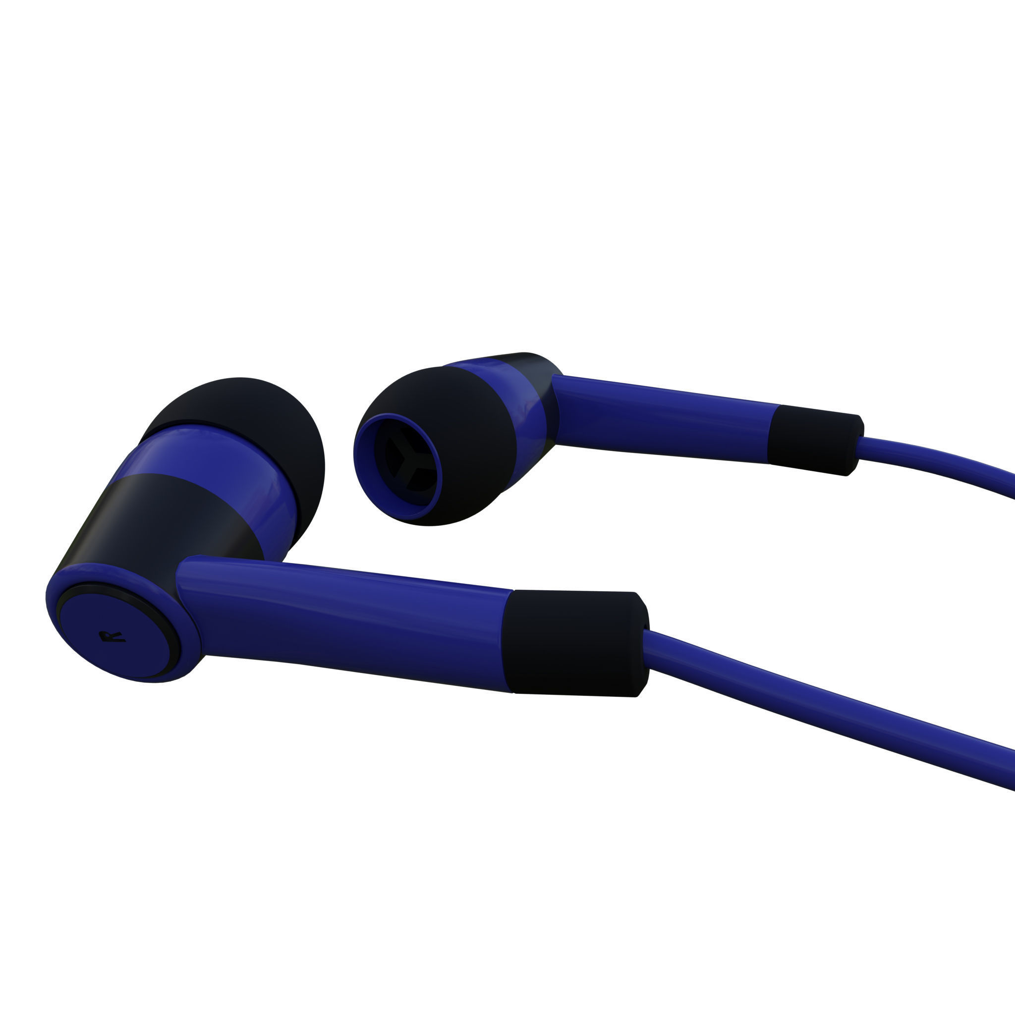 Earphones - Headphones 3D model_1