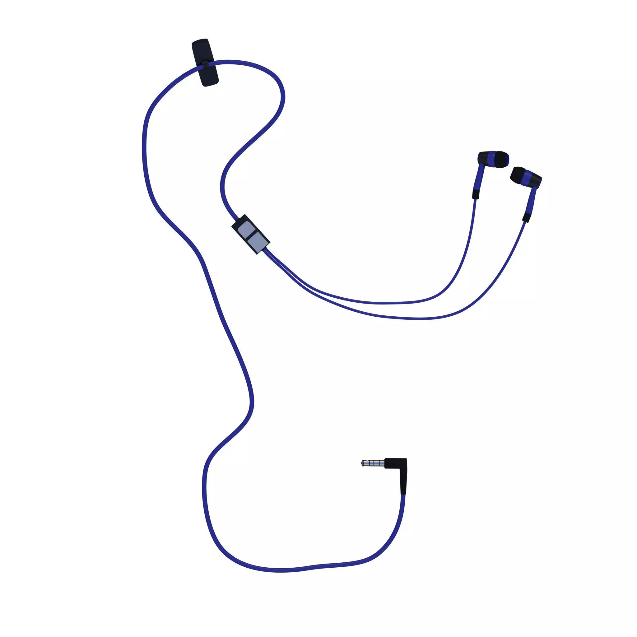 Earphones - Headphones 3D model_0