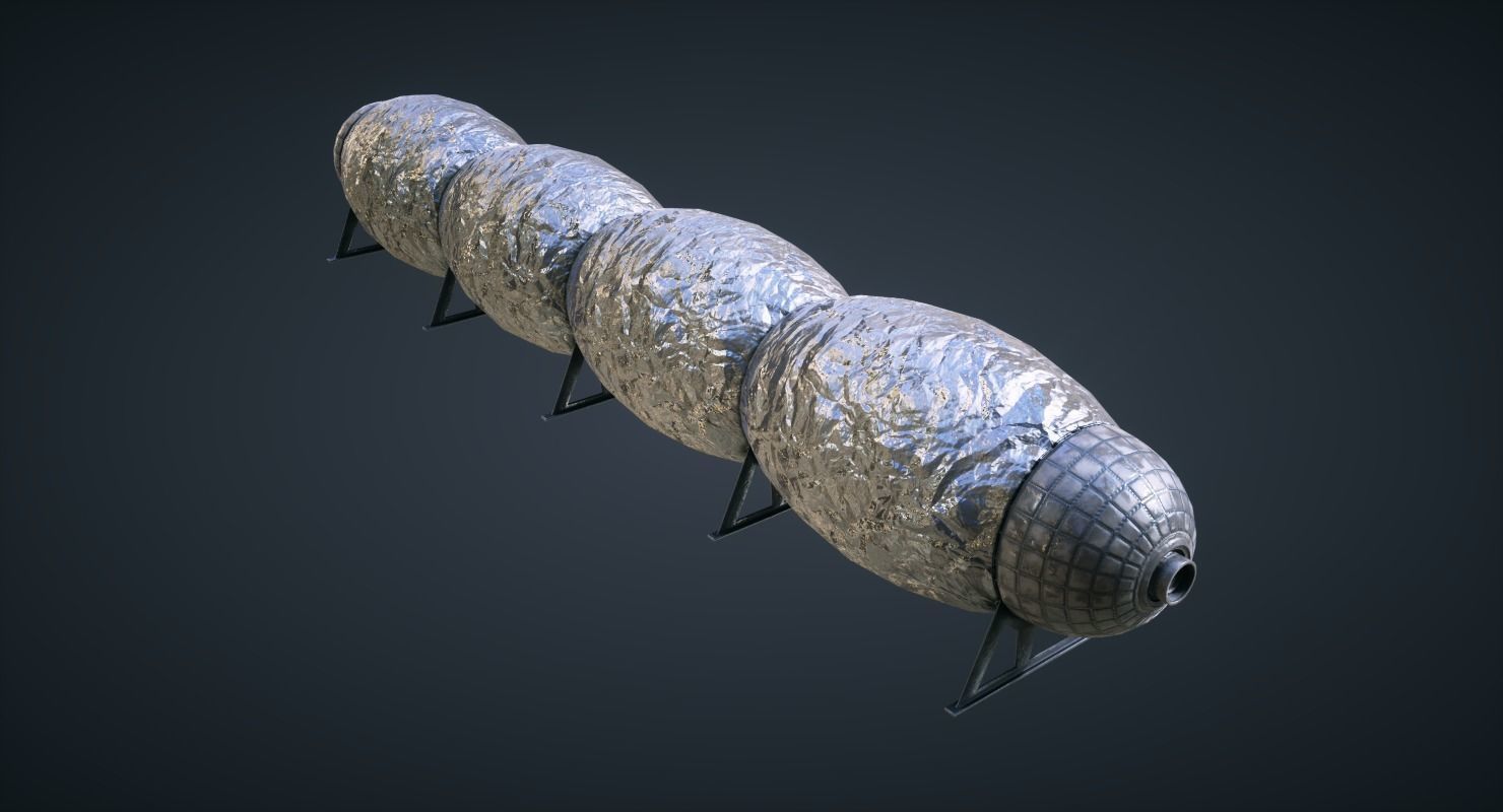 Mars Colony KitBash Pack Low-poly 3D model_10
