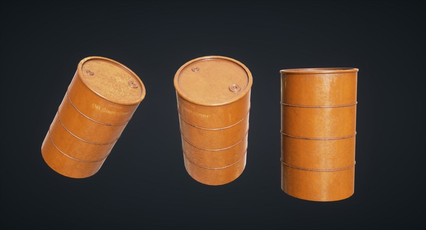 Mars Colony KitBash Pack Low-poly 3D model_28