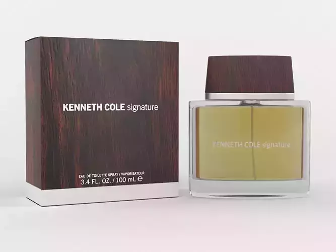 Kenneth Cole signature 3D model