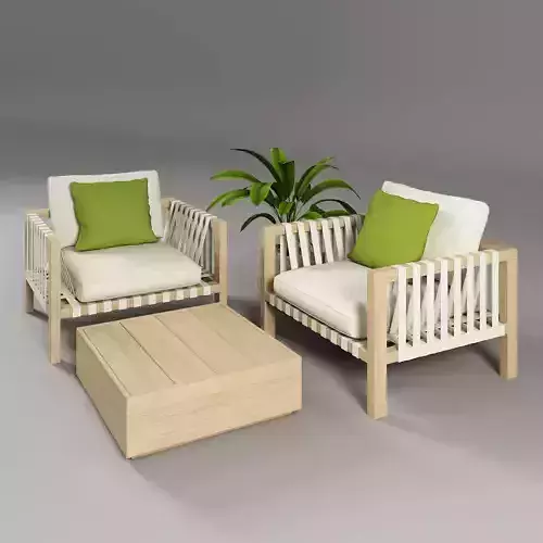 Outdoor Chairs Set