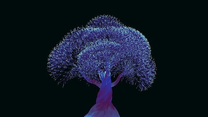 Whimsical Tree Free 3D model