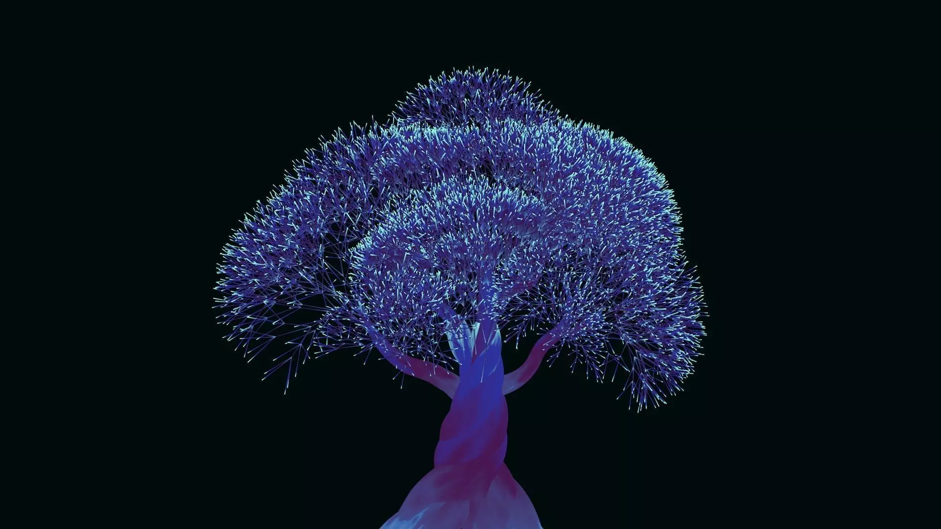 Whimsical Tree Free 3D model