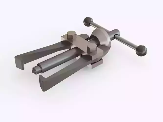 Extractor metal vise