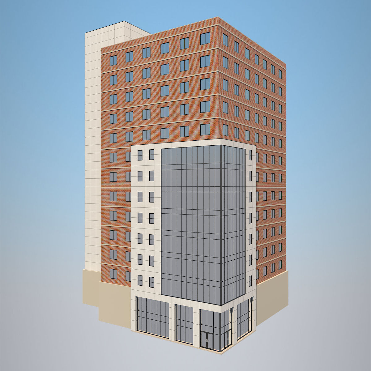 Building 5 3D model_1