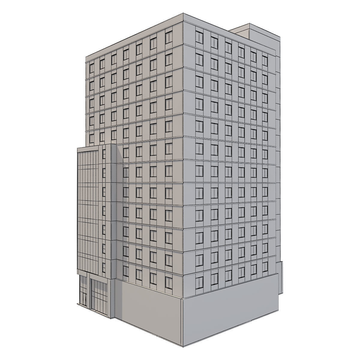 Building 5 3D model_3
