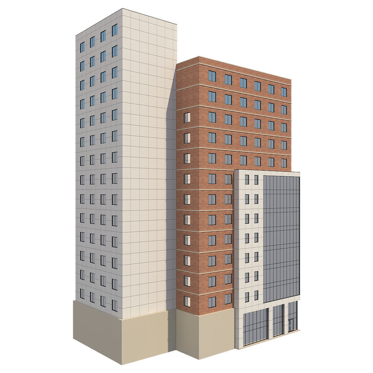 Building 5 3D model_11