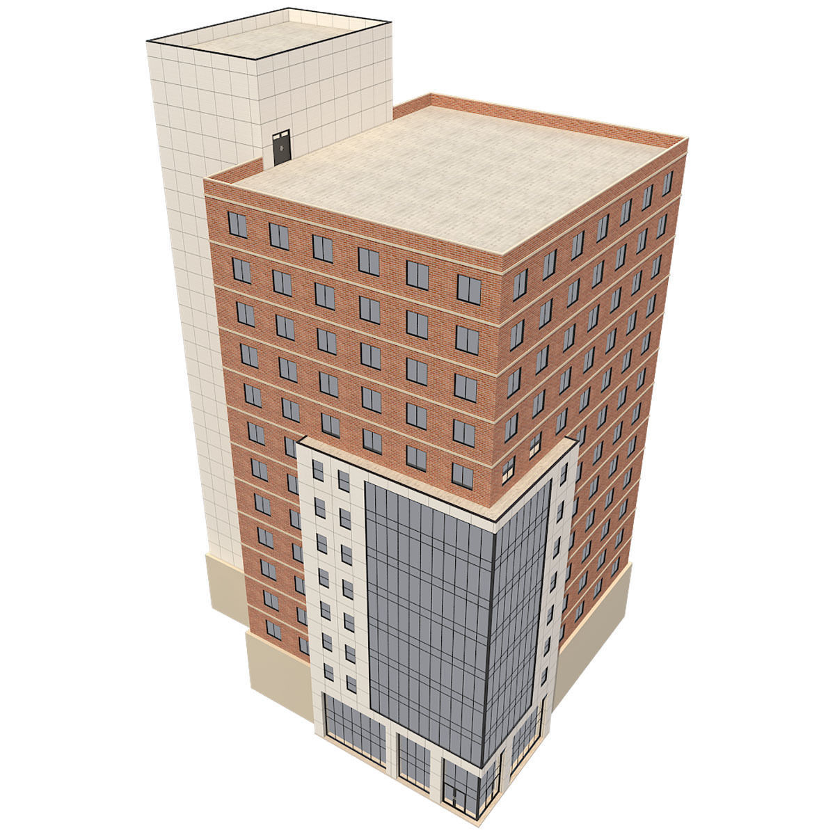 Building 5 3D model_14