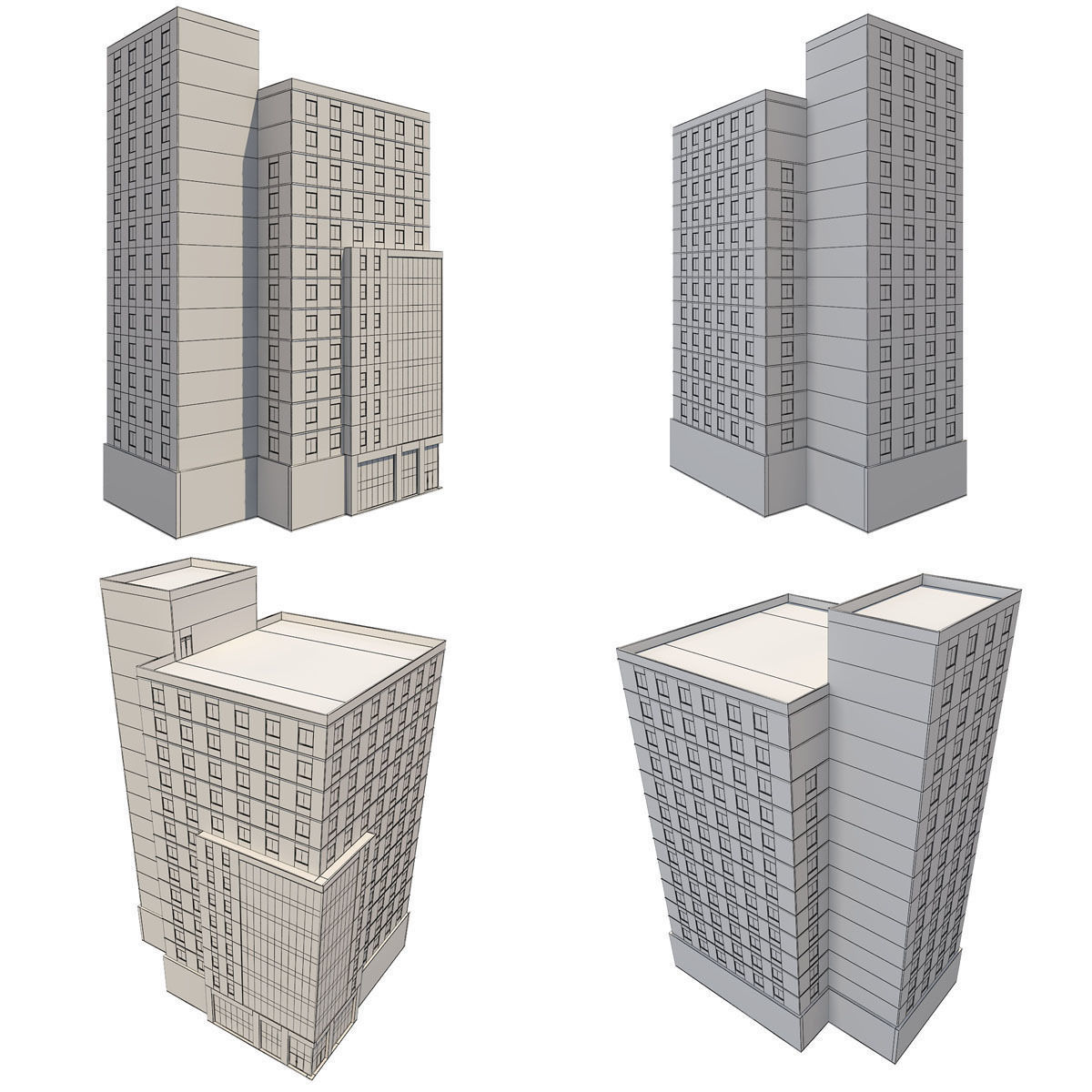 Building 5 3D model_7