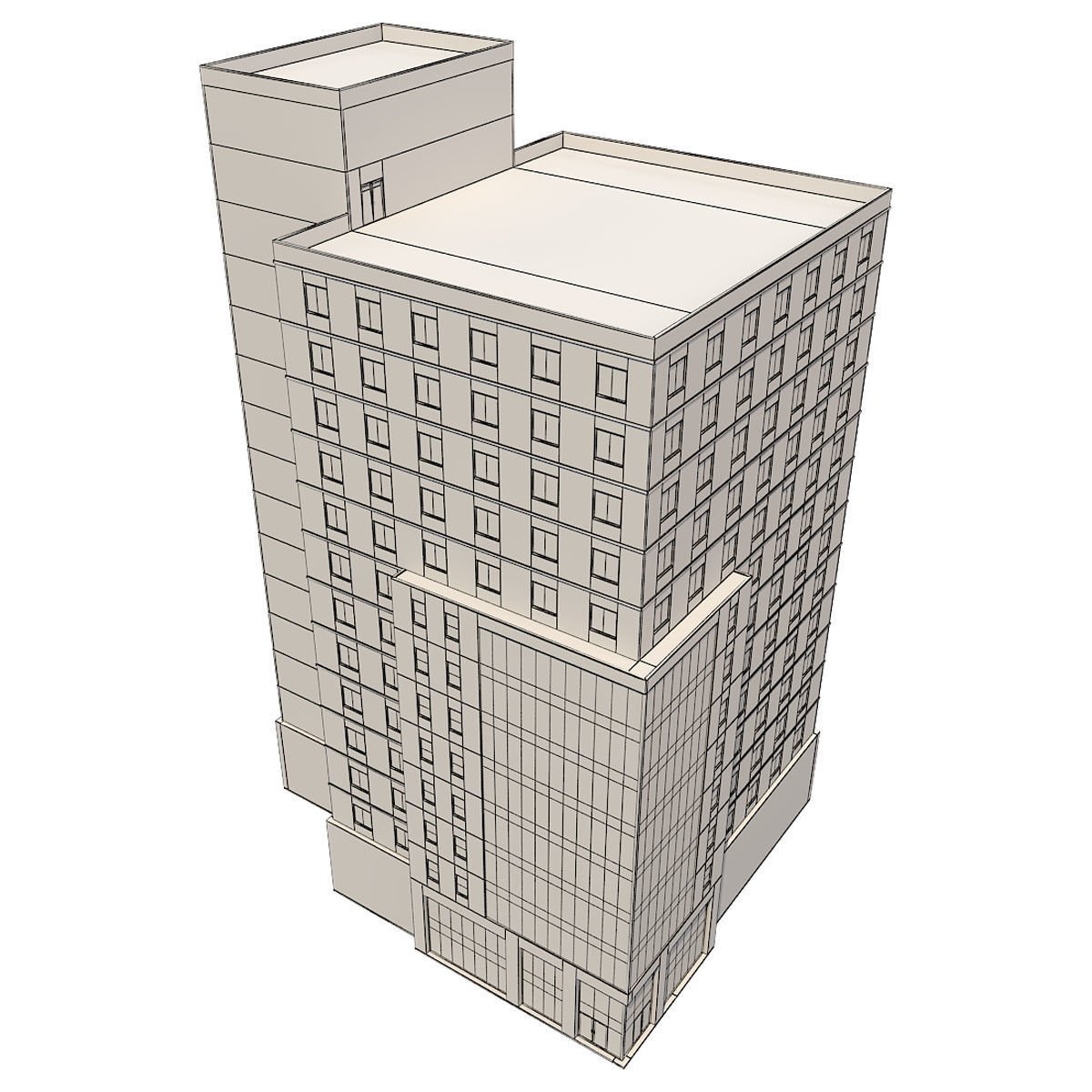 Building 5 3D model_5