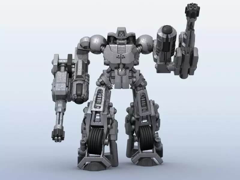 Robot 11 3D model_0