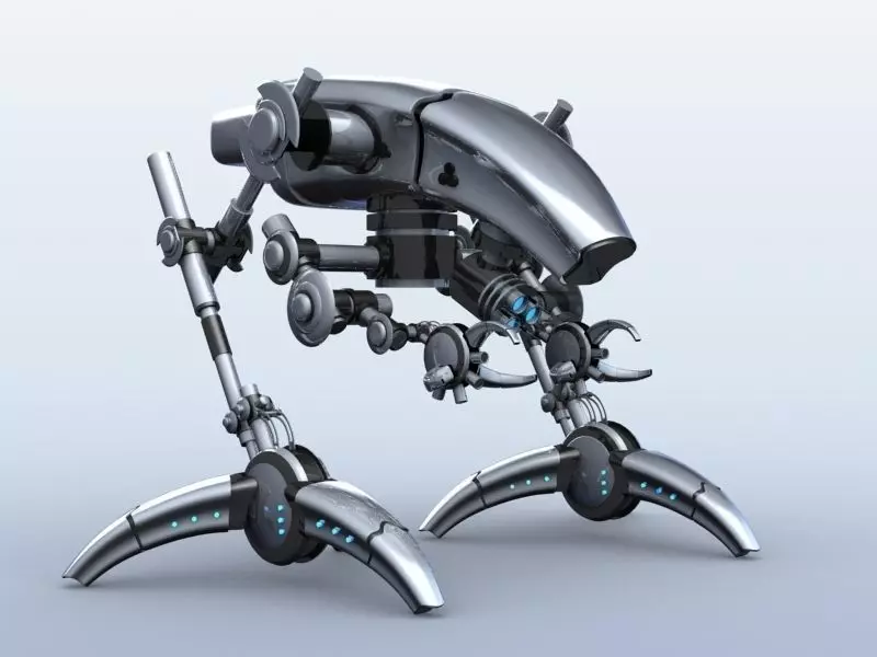 Robot 12 3D model_0