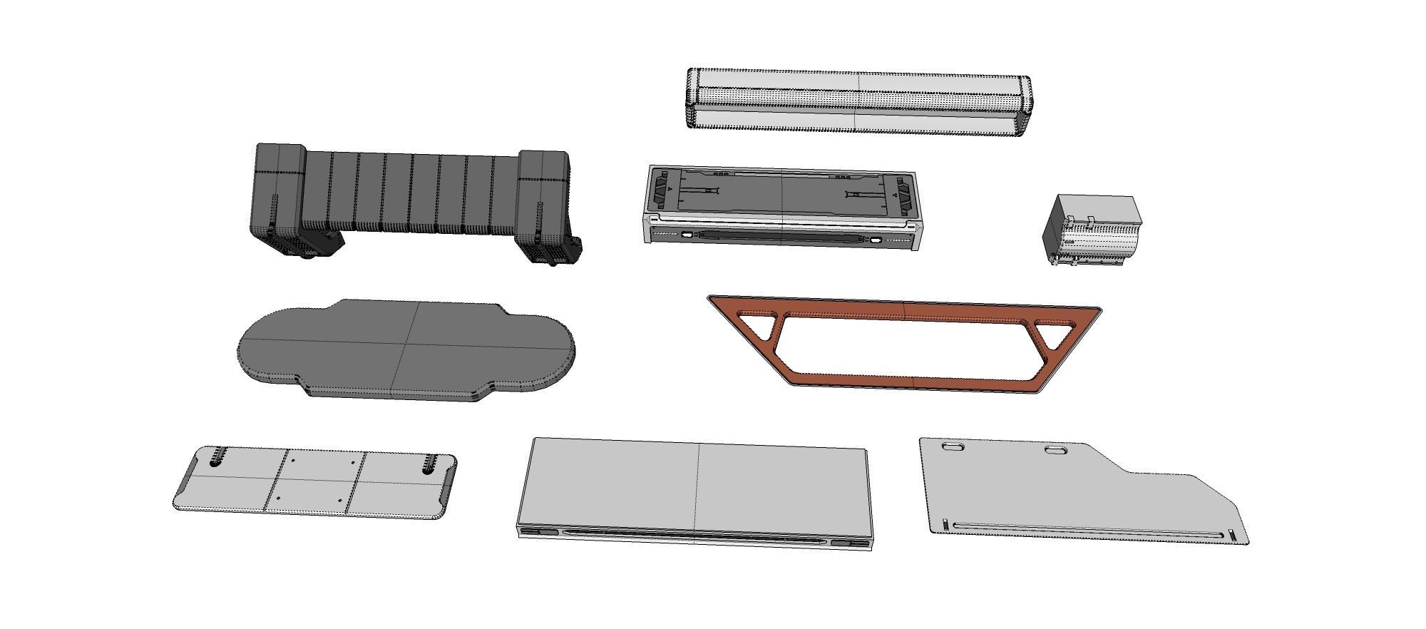 Sci-Fi architecture Elements collection 22 3D model_21
