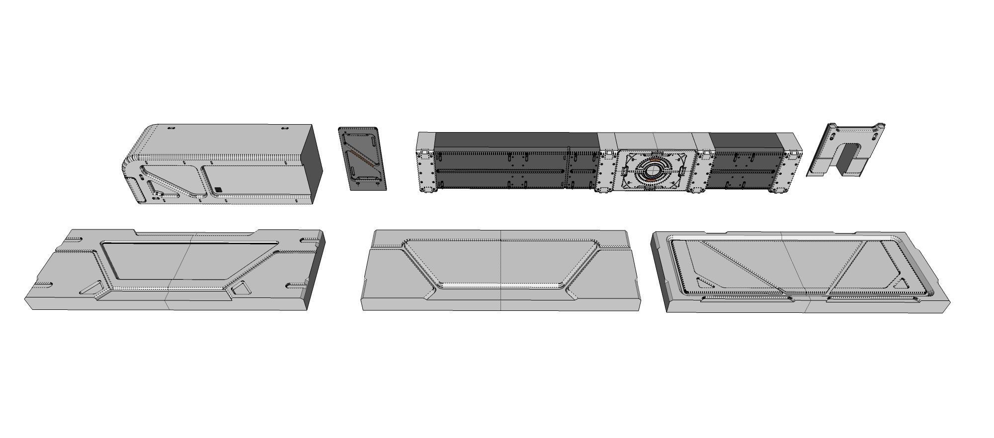 Sci-Fi architecture Elements collection 22 3D model_30