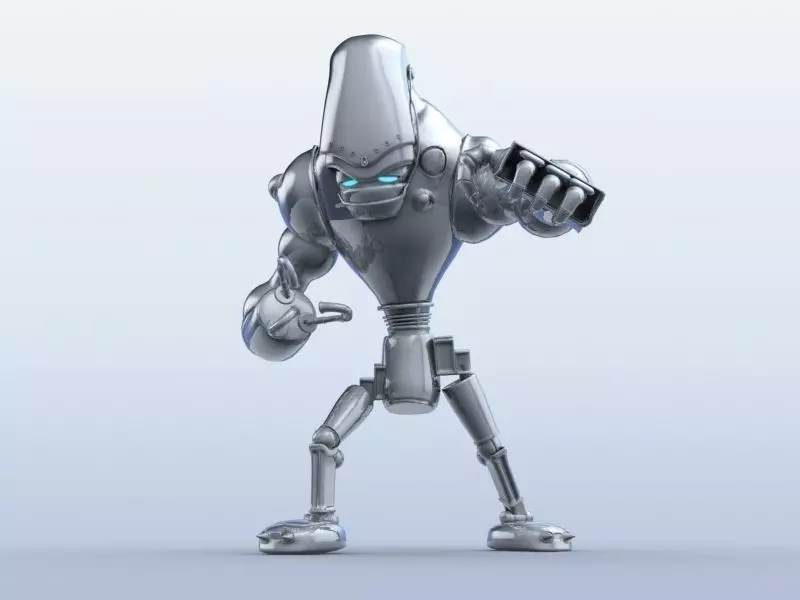 Robot 13 3D model_0