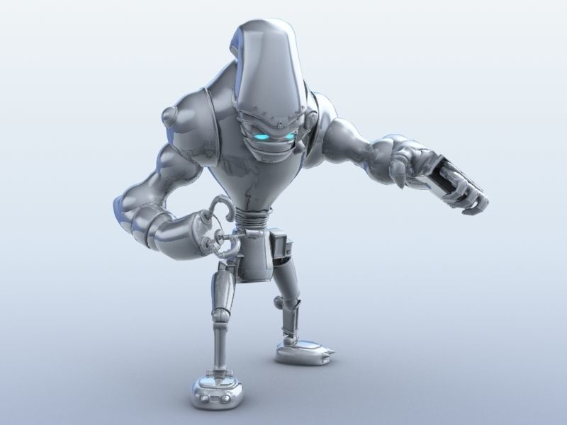 Robot 13 3D model_3