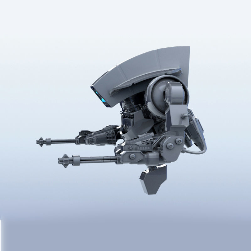 Robot 14  3D model_1