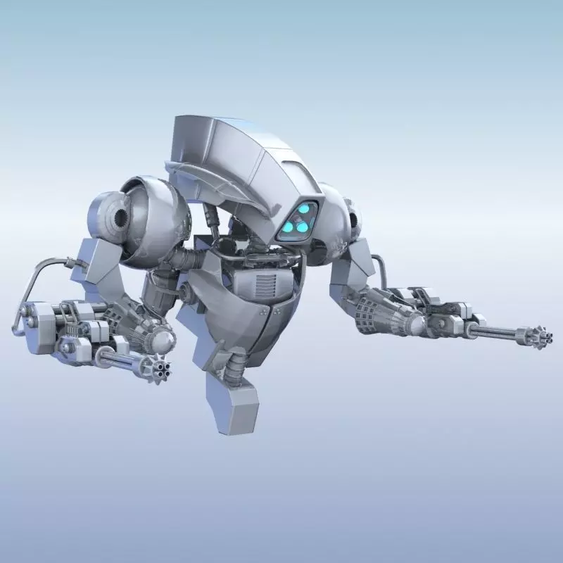 Robot 14  3D model_0