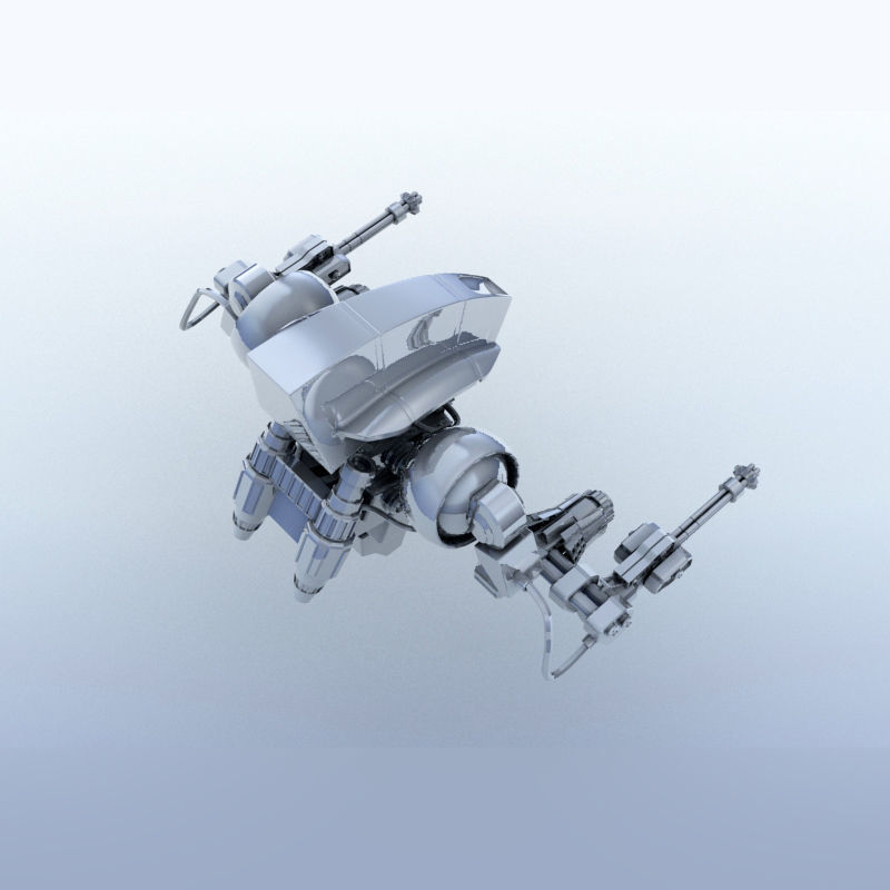 Robot 14  3D model_3