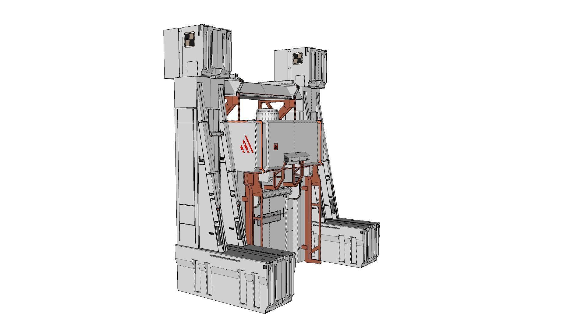 sci-fi Architectural element 11 3D model_18