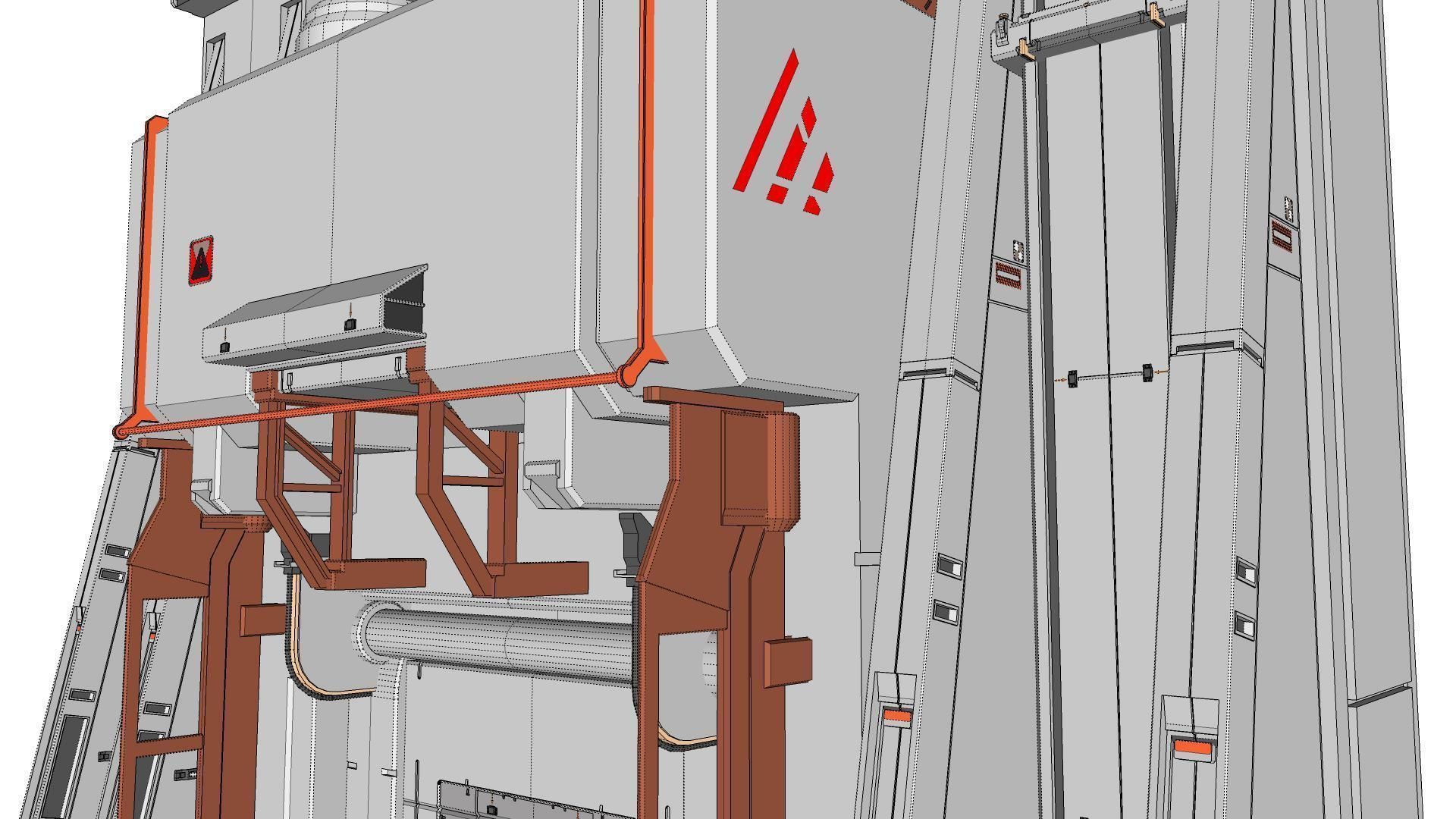 sci-fi Architectural element 11 3D model_24