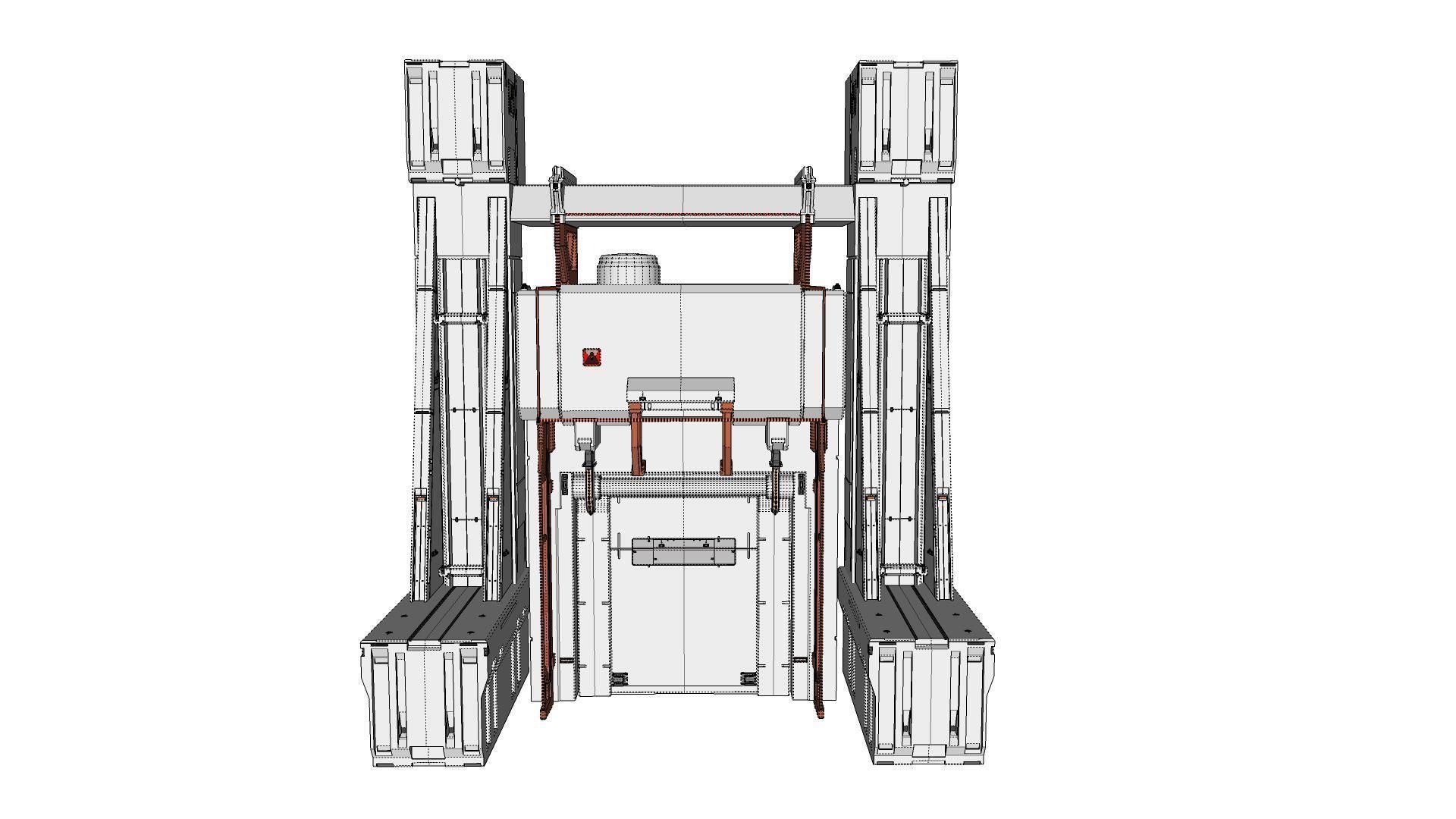 sci-fi Architectural element 11 3D model_17