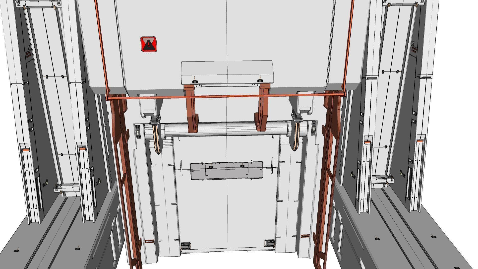 sci-fi Architectural element 11 3D model_21