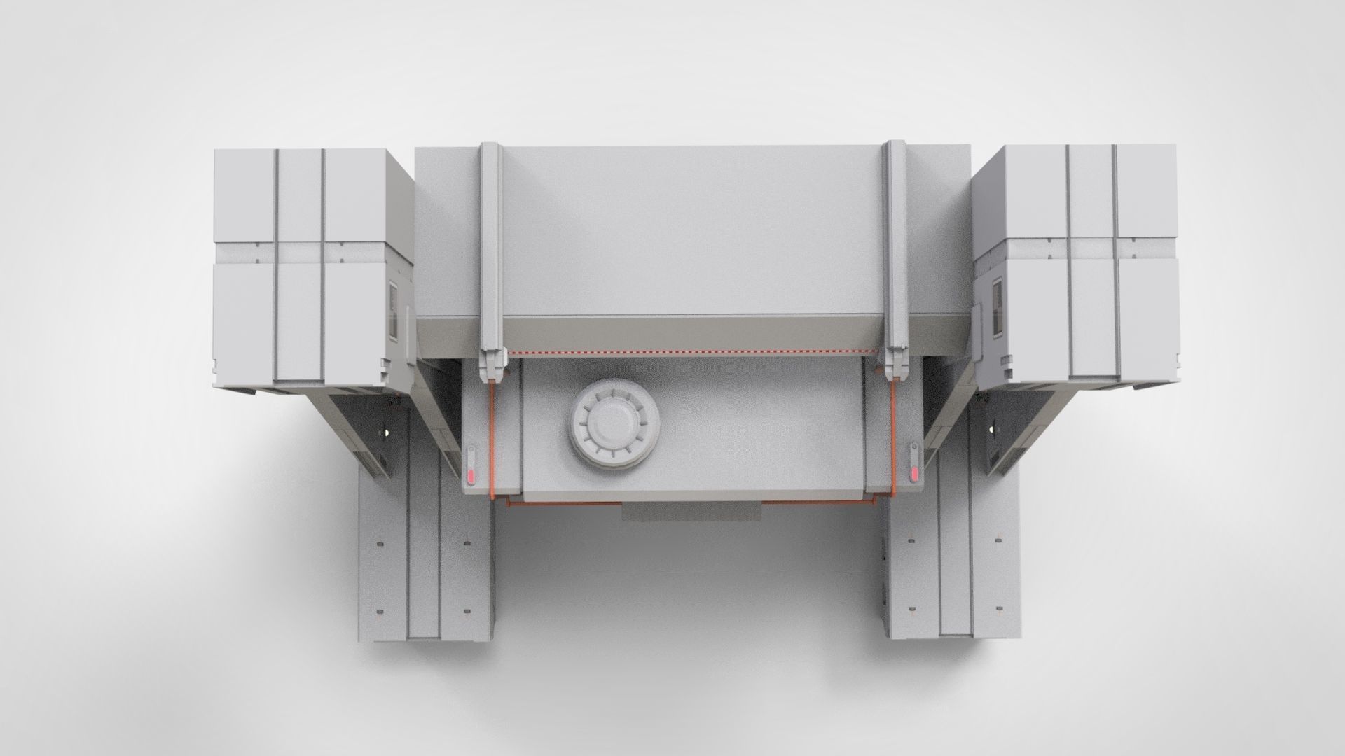 sci-fi Architectural element 11 3D model_6