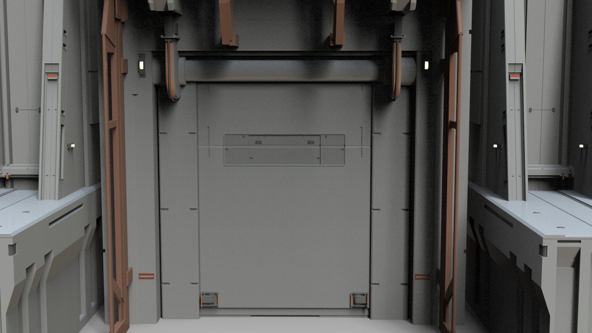 sci-fi Architectural element 11 3D model_12